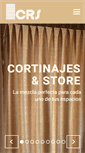 Mobile Screenshot of cortinajes-store.cl